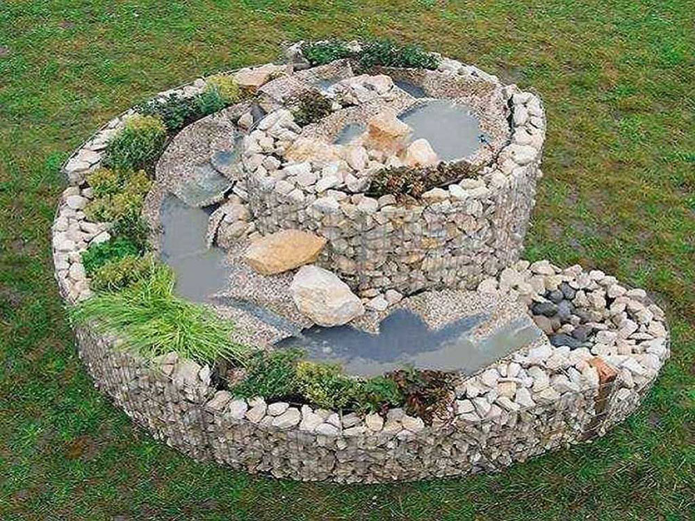 Альпийская горка из гаибонов Альпийская горка из гаибонов