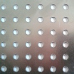 Фото алюминиевый перфорированный лист 0,8x1000x2000 мм rg 9,5-22,5 от ПерфоГрад