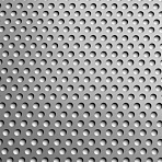 Фото алюминиевый перфорированный лист 2x1000x2000 мм rv 4,5-6,7 от ПерфоГрад